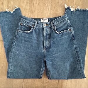AGOLDE Riley High waisted Crop size 24